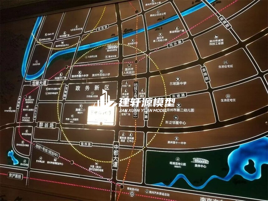 下城区域壁挂模型