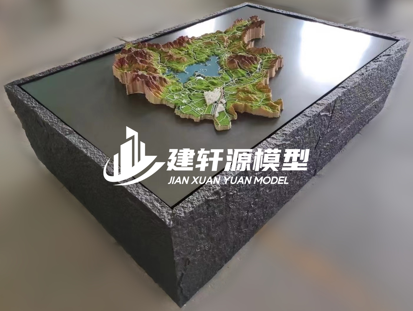 下城地貌模型制作