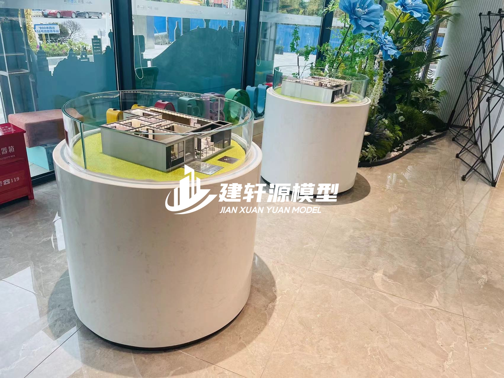 下城户型模型效果图定制
